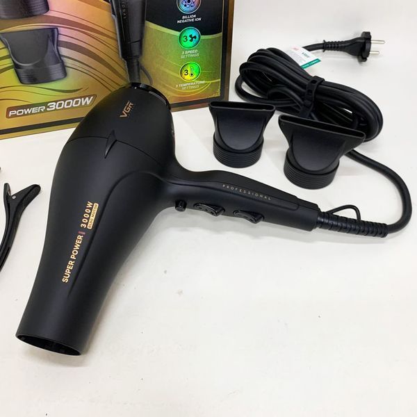 Фен VGR V-406 BLACK 3000Вт s2t739u2m фото