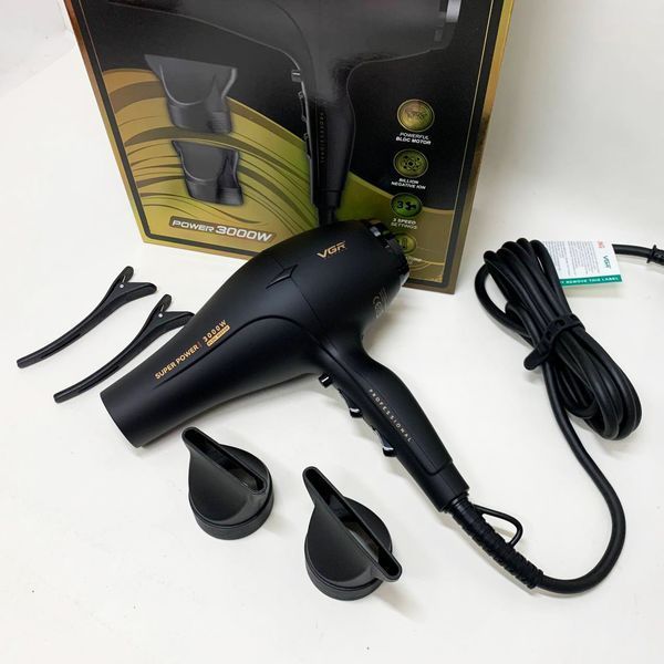 Фен VGR V-406 BLACK 3000Вт s2t739u2m фото
