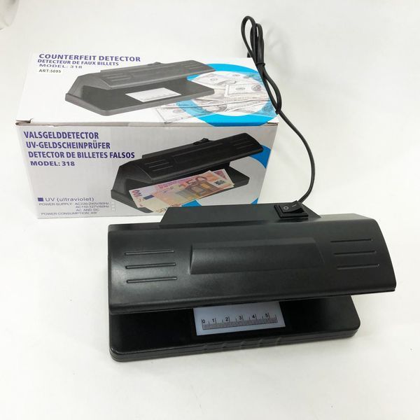 Детектор валют ультрафіолетовий Counterfeit Money Detector UV Ultraviolet Light 318 8784oz9 фото