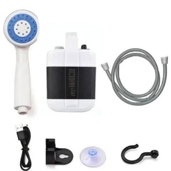 Душ акумуляторний туристичний портативний похідний мобільний душ Portable Outdoor Shower 726tsy3a7 фото