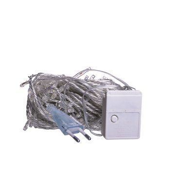 Новогодняя гирлянда комнатная нить 10 м 120 LED комнатная гирлянда белый провод Желтый свет W120LED10MWY W120LED10MWY фото