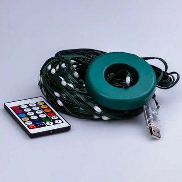 Умная гирлянда Smart 250 LED длина 2,5 м с управлением со смартфона зеленая, мультиколор 1733043GR 1733043GR фото