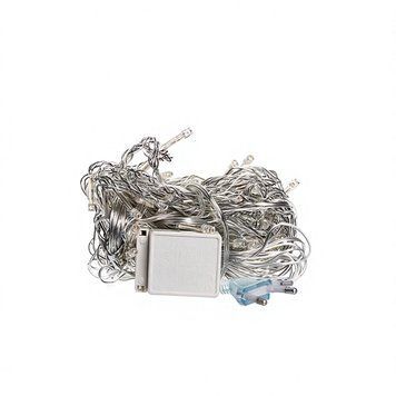 Новогодняя гирлянда штора 1,5х1,5 м 64 LED белый провод Белый ZWM1564LEDW ZWM1564LEDW фото
