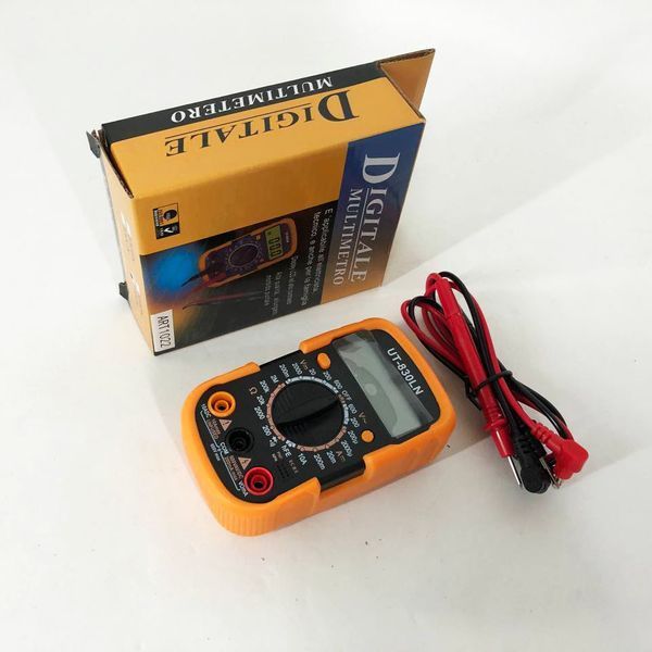 Мультиметр DT-830 LN з підсвічуванням та звуком ABaTap до 750 В Помаранчевий, тестер для вимірювання напруги 9q6v48iy2 фото