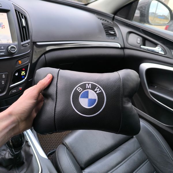 Ортопедична авто подушка BMW з натуральної шкіри &ndash; для комфорту в машині r23k26z6e фото