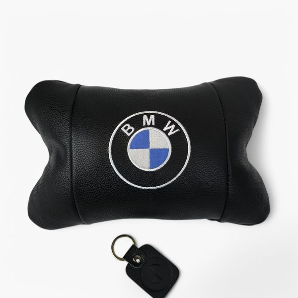 Ортопедична авто подушка BMW з натуральної шкіри &ndash; для комфорту в машині r23k26z6e фото